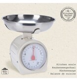 VidaXL Keukenweegschaal 5 kg metaal