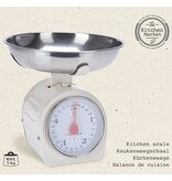 vidaXL Keukenweegschaal 5 kg metaal