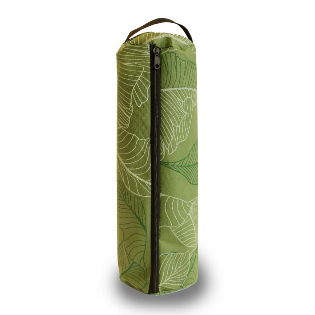VidaXL Plantenhoes medium 100x200 cm groene print