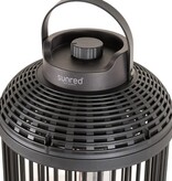 vidaXL Tafelverwarmer Indox 1200 W halogeen zwart