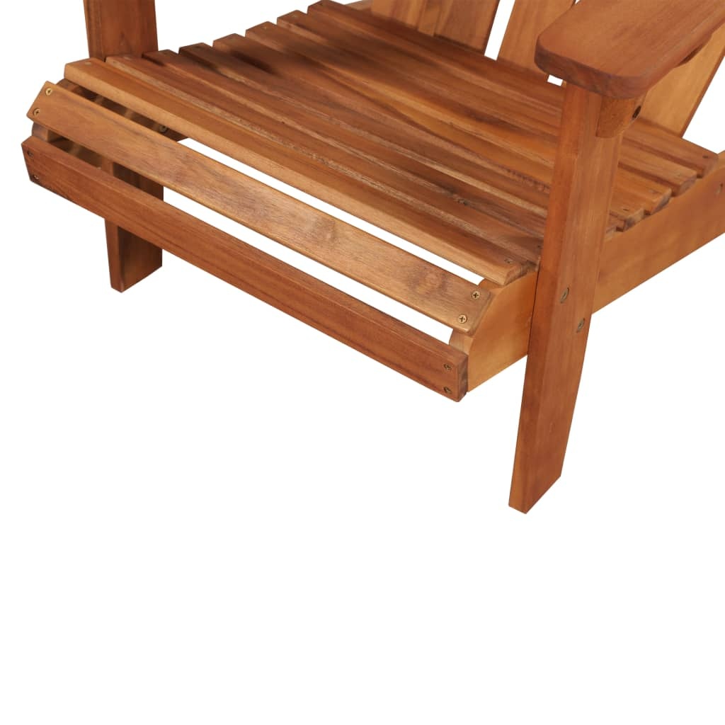 VidaXL Tuinstoel Adirondack massief acaciahout