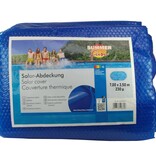 vidaXL Zomerzwembadhoes solar ovaal 700x350 cm PE blauw