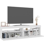 VidaXL Tv-meubelen 2 st met LED-verlichting 75x35x40 cm wit