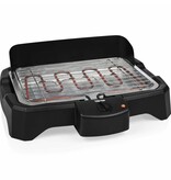 vidaXL Tafelbarbecue elektrisch 2000 W 34,5x23 cm zwart