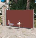 VidaXL Tuinscherm uittrekbaar 160x300 cm bruin