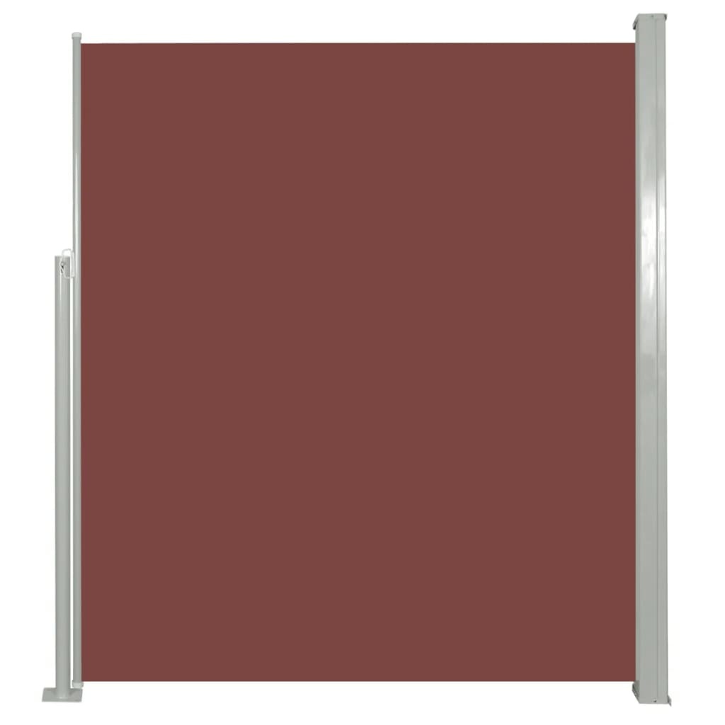 VidaXL Tuinscherm uittrekbaar 160x300 cm bruin