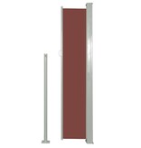 VidaXL Tuinscherm uittrekbaar 160x300 cm bruin
