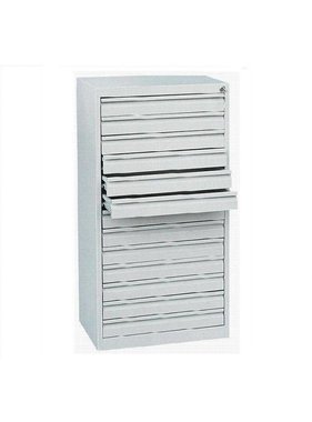 Metalen tekeningladekast A3 met 13 laden