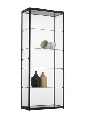 Glazen vitrinekast 200x80x40