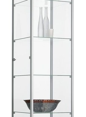 Glazen vitrinekast 200x50x50