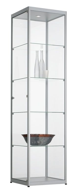 Glazen vitrinekast 200x50x50