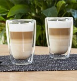 2-delige Glazenset latte macchiato 400 ml transparant