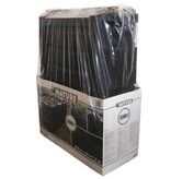 vidaXL Compostbak zwart 1200 L