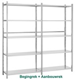 Metalen gegalvaniseerde aanbouw stelling
