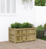 VidaXL Plantenbak 90x50x50 cm geïmpregneerd grenenhout