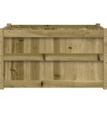 VidaXL Plantenbak 90x50x50 cm geïmpregneerd grenenhout
