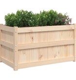 VidaXL Plantenbakken 2 st cm massief grenenhout