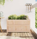 VidaXL Plantenbak 90x50x50 cm massief grenenhout