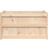 VidaXL Plantenbak 90x50x50 cm massief grenenhout