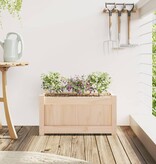 VidaXL Plantenbak 60x31x31 cm massief grenenhout