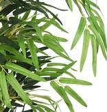 vidaXL Kunstplant bamboe 730 bladeren 120 cm groen