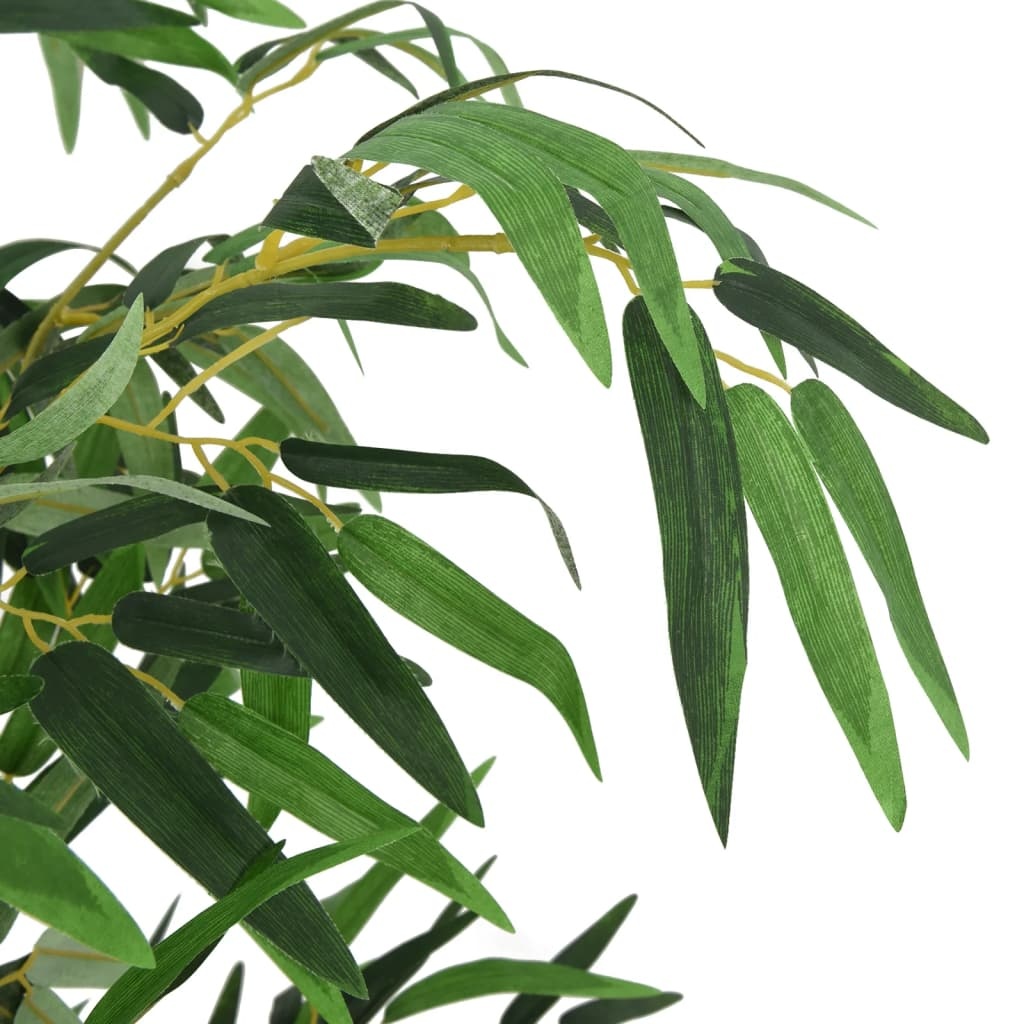 vidaXL Kunstplant bamboe 988 bladeren 150 cm groen