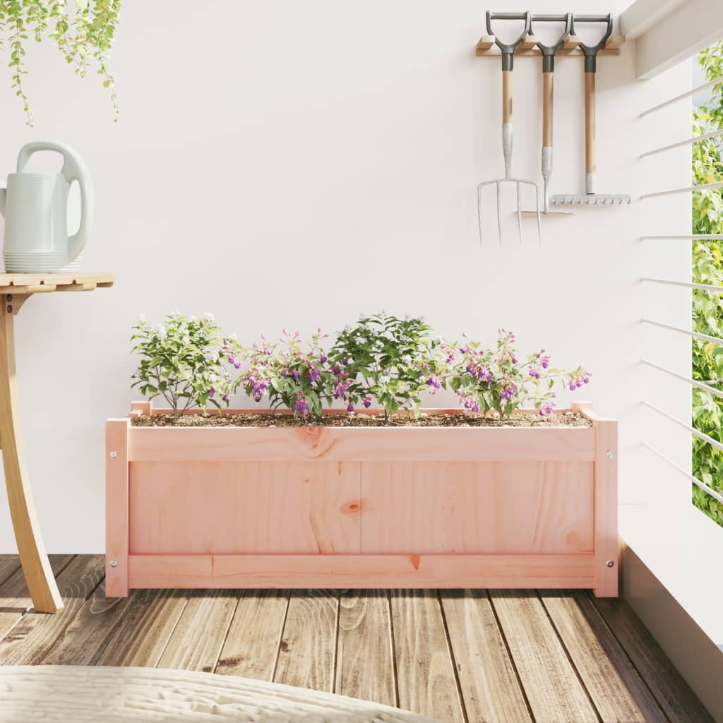 VidaXL Plantenbak 90x31x31 cm massief douglashout