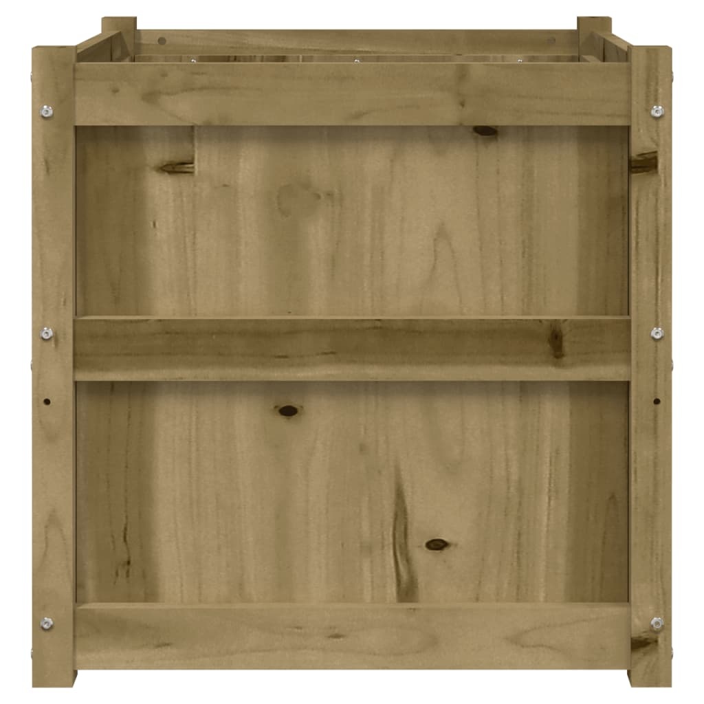 VidaXL Plantenbak 60x60x60 cm geïmpregneerd grenenhout