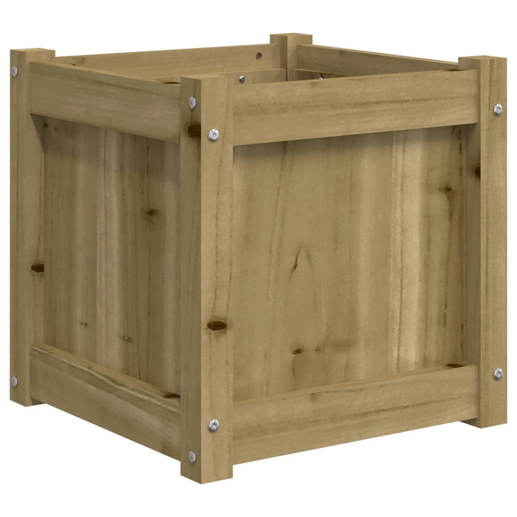 VidaXL Plantenbakken 2 st cm geïmpregneerd hout