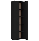VidaXL Kantoorkast 60x32x190 cm bewerkt hout zwart