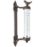 vidaXL Muurthermometer gietijzer bruin BR20