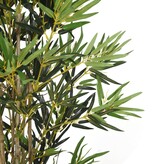 vidaXL Kunstplant bamboe 1380 bladeren 200 cm groen
