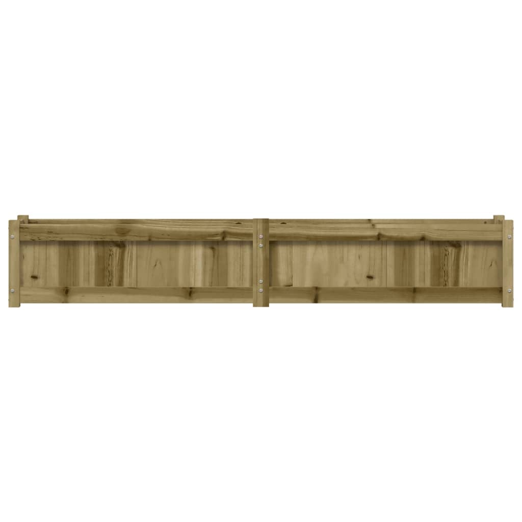 VidaXL Plantenbakken 2 st cm geïmpregneerd hout
