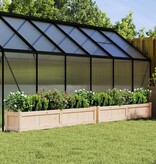 VidaXL Plantenbakken 2 st cm massief grenenhout