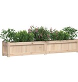 VidaXL Plantenbakken 2 st cm massief grenenhout