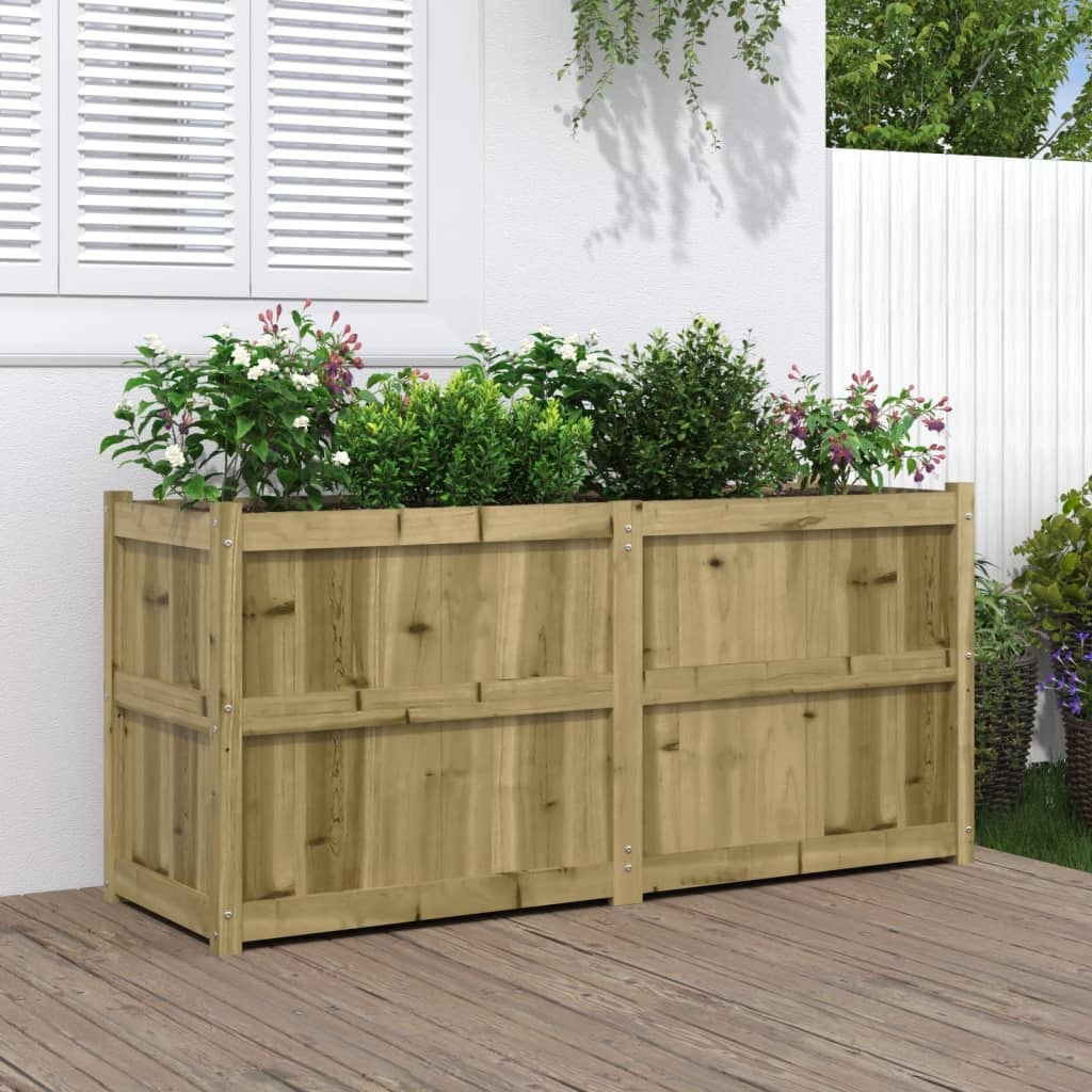 VidaXL Plantenbak 150x50x70 cm geïmpregneerd grenenhout