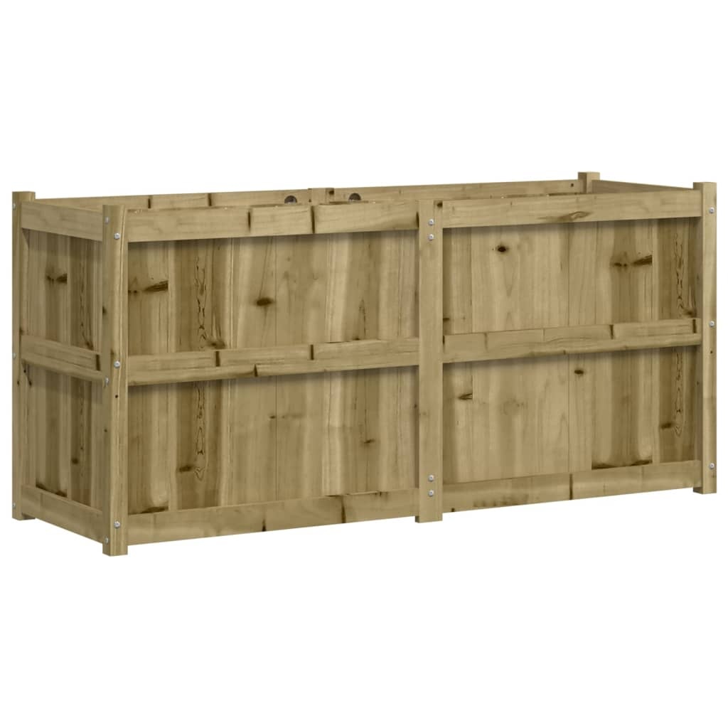VidaXL Plantenbak 150x50x70 cm geïmpregneerd grenenhout