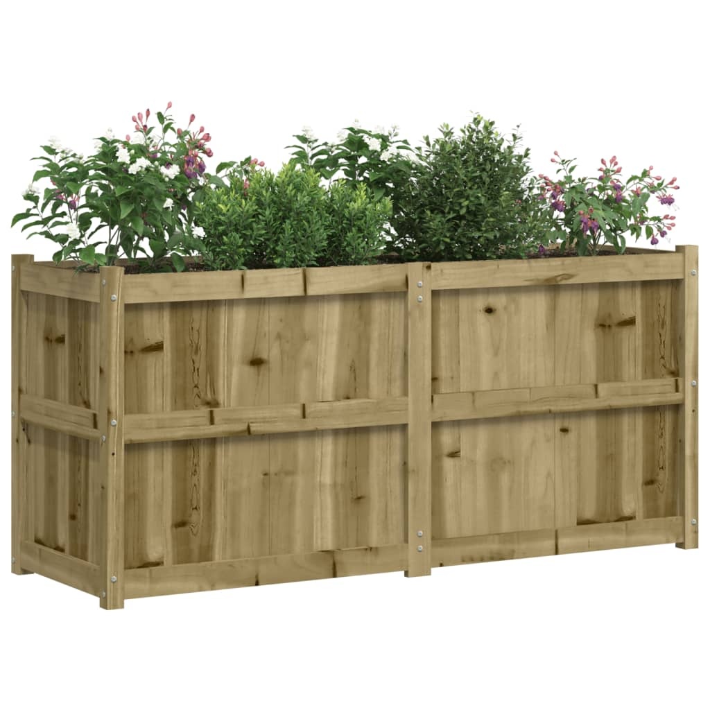 VidaXL Plantenbak 150x50x70 cm geïmpregneerd grenenhout