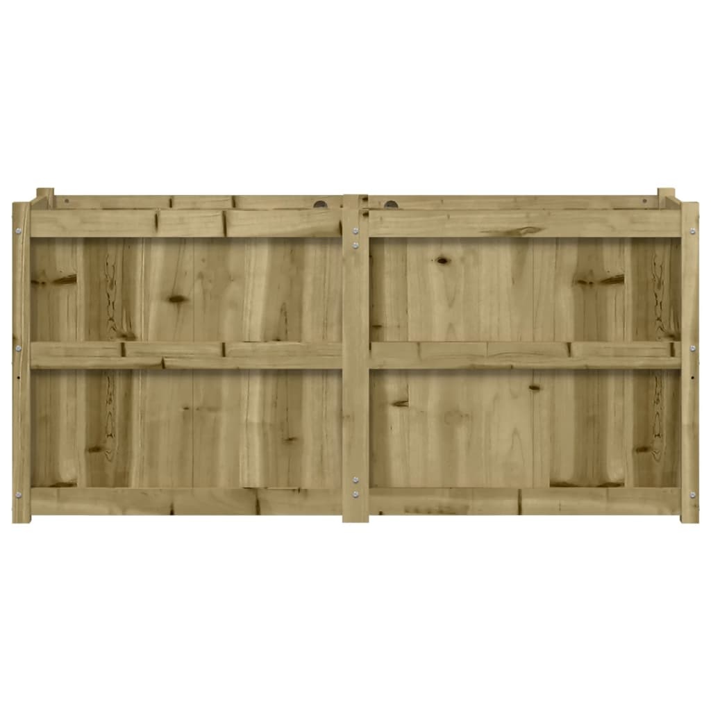 VidaXL Plantenbak 150x50x70 cm geïmpregneerd grenenhout