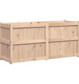 VidaXL Plantenbak 150x50x70 cm massief grenenhout