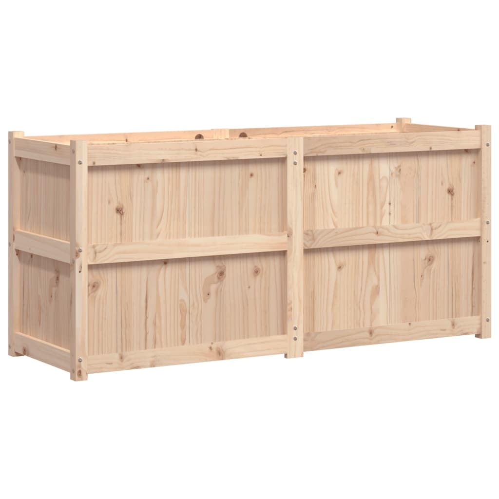 VidaXL Plantenbak 150x50x70 cm massief grenenhout