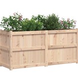 VidaXL Plantenbak 150x50x70 cm massief grenenhout