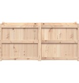 VidaXL Plantenbak 150x50x70 cm massief grenenhout