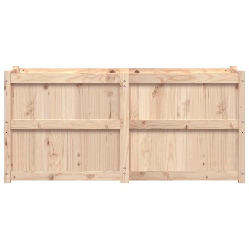 VidaXL Plantenbak 150x50x70 cm massief grenenhout