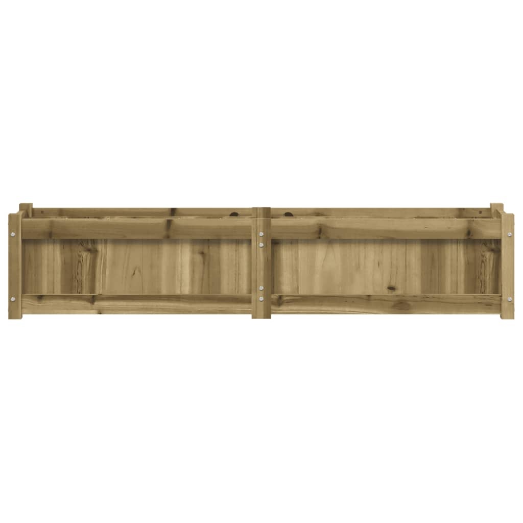 VidaXL Plantenbakken 2 st cm geïmpregneerd hout