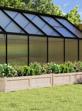 VidaXL Plantenbakken 2 st cm massief grenenhout
