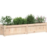 VidaXL Plantenbak 150x31x31 cm massief grenenhout