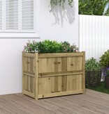 VidaXL Plantenbak 90x50x70 cm geïmpregneerd grenenhout