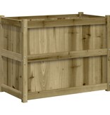 VidaXL Plantenbak 90x50x70 cm geïmpregneerd grenenhout