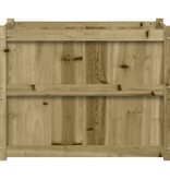 VidaXL Plantenbak 90x50x70 cm geïmpregneerd grenenhout